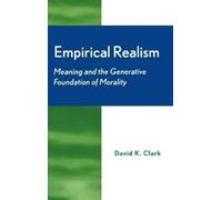 David Clark Empirical Realism (Copertina rigida)