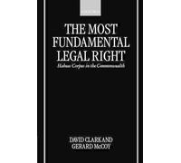 David Clark Gerard McCoy The Most Fundamental Legal Right (Copertina rigida)