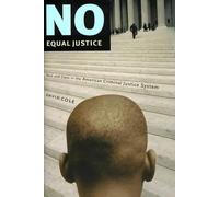David Cole No Equal Justice (Tascabile)