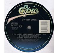 David Cole - You take my breath away (US, 5 versions, 1988) / Vinyl Maxi Single [Vinyl 12'']