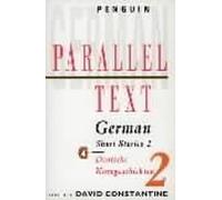 David Constantine Parallel Text: German Short Stories (Tascabile)