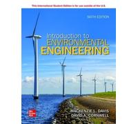 David Cornwell Mackenzie D Introduction to Environmental Engineering (Tascabile)