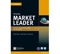 David Cotton Da Market Leader 3rd Edition Elementary Cours (Mixed Media Product)