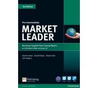 David Cotton John Rogers Market Leader Pre-Intermediate F (Mixed Media Product)