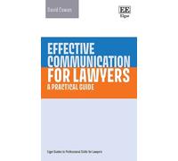 David Cowan Effective Communication for Lawyers (Copertina rigida)