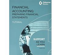 David Cox Financial Accounting: Preparing Financial Statements Tutor (Tascabile)