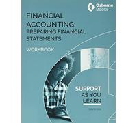 DAVID COX FINANCIAL ACCOUNTING:PREPARING FINANCIAL STATEMENTS - WORK (Tascabile)