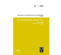 David Crowther Sustainability after Rio (Copertina rigida)