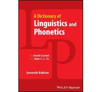 David Crystal A Dictionary of Linguistics and Phonetics (Tascabile)
