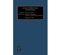 David D. Franks Social Perspectives on Emotion (Copertina rigida)