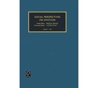David D. Franks Social Perspectives on Emotion (Copertina rigida)
