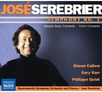 David Daly Jose Serebrier: Symphony No. 1 (CD) Album