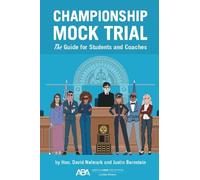 David David Justin B. Bernstein Championship Mock Trial (Tascabile)