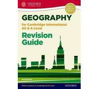 David Davies Geography for Cambridge International AS and A Level Re (Tascabile)