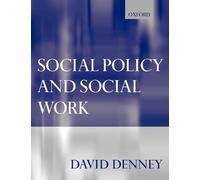 David Denney Social Policy and Social Work (Tascabile)