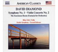 David Diamond Symphony No. 1, Violin Concerto No. 2 (Schwarz, Seattle So) (CD)