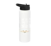 David Didn't Pray for Goliath He Dropped Him Saved Not Soft Stainless Steel Insulated Water Bottle