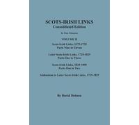 David Dobson Scots-Irish Links, 1525-1825 (Tascabile)