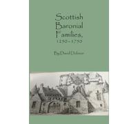 David Dobson Scottish Baronial Families, 1250-1750 (Tascabile)