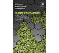 David Dolowitz Shaping Policy Agendas (Copertina rigida)