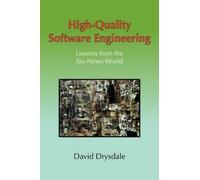 David Drysdale High-Quality Software Engineering (Tascabile)