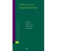 David du Toit 1 Clement as an Argumentative Text (Copertina rigida)
