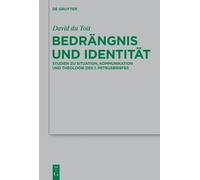 David du Toit Bedrängnis und Identität (Copertina rigida)