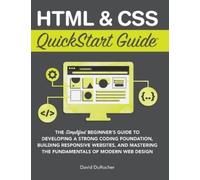 David Durocher HTML and CSS QuickStart Guide (Copertina rigida)
