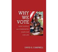 David E. Campbell Why We Vote (Tascabile) Princeton Studies in American Politics