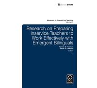 David E. Freema Research on Preparing Inservice Teachers to W (Copertina rigida)