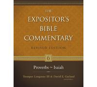 David E. Garland Proverbs-Isaiah (Copertina rigida) Expositor's Bible commentary