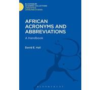 David E. Hall African Acronyms and Abbreviations (Copertina rigida)