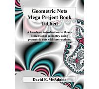David E McAdams Geometric Nets Mega Project Book - Tabbed: A hands-o (Tascabile)