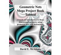 David E McAdams Geometric Nets Mega Project Book - Tabbed (Tascabile)
