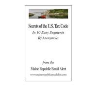 David E Robinson Secrets Of The U.S. Tax Code (Tascabile)