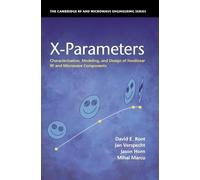David E. Root Jan Verspecht Jason Horn Mihai Mar X-Parameters (Copertina rigida)