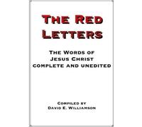 David E Williamson The Red Letters (Tascabile)