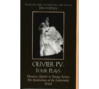 David Edney Olivier Py: Four Plays (Tascabile)