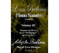 David Ezra Beethoven / Okonsar - L Van Beethoven Piano Sonatas 3