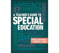 David F. Bateman Jenifer L. Cli A Teacher's Guide to Special Educati (Tascabile)