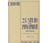 DAVID F. - Estudios para Principiantes (24) Op.44 para Violin (Curci)