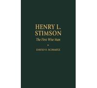 David F. Schmitz Henry L. Stimson (Copertina rigida)