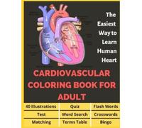 David Fletcher Cardiovascular Coloring Book for Adult - 40 Illustrat (Tascabile)