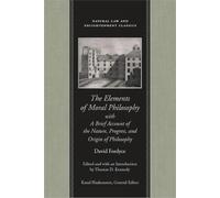 David Fordyce Elements of Moral Philosophy (Copertina rigida)