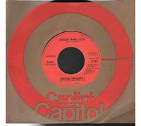DAVID FRIZZELL - jesus and joe / i've been satisfied 45 rpm single