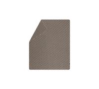 DAVID FUSSENEGGER Coperta MERANO Onda 160x200cm Fumo grigio