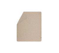 DAVID FUSSENEGGER Coperta MERANO Onda 160x200cm Naturale beige