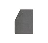 DAVID FUSSENEGGER Coperta MERANO Uni 160x200cm Grigio grigio