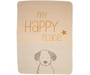 David Fussenegger Coperta per Cani - my happy place - Ecru