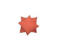 DAVID FUSSENEGGER Fodera per cuscino Sylt 40x40cm (Rosa) arancione